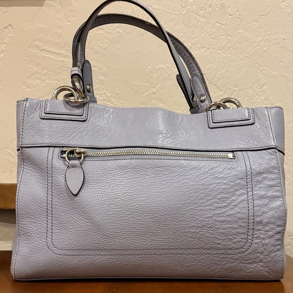 Coach Lilac Leather Penelope Tote‎
